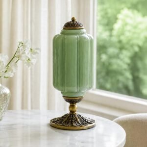 French Retro Cream Textured Glass Table Lamp for Bedroom Living Room Bedside Office