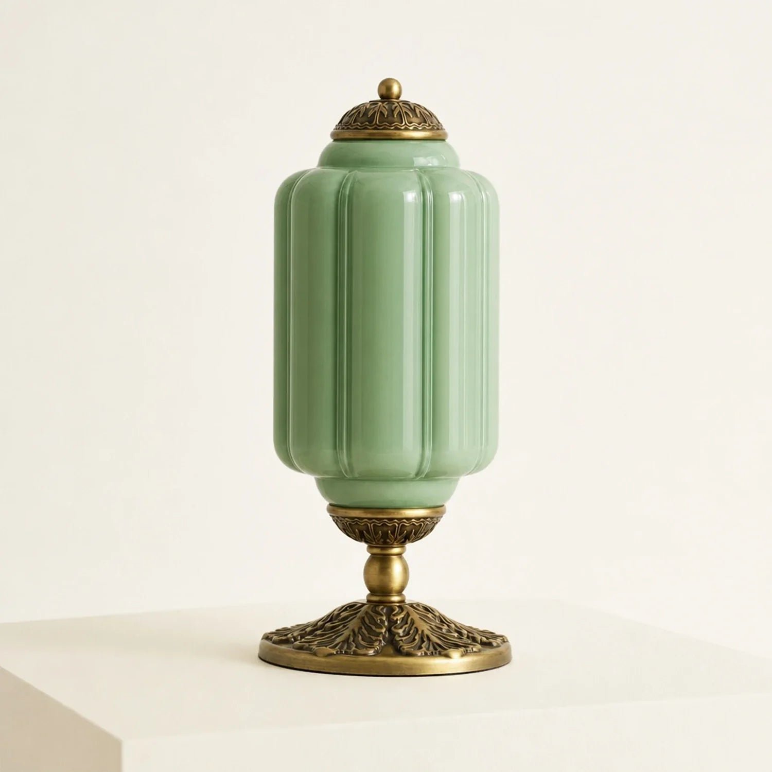 French Retro Cream Textured Glass Table Lamp for Bedroom Living Room Bedside Office - Image 55