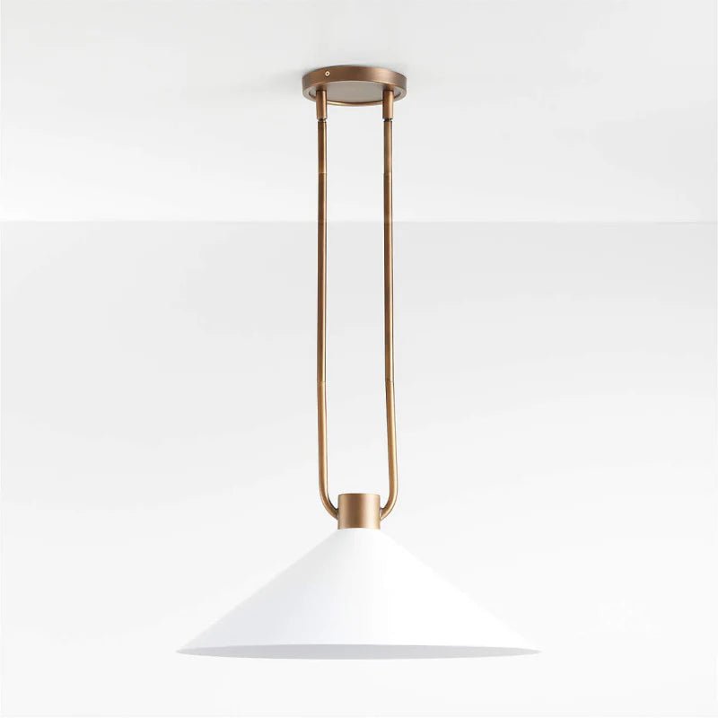 Industrial Metal Cone Pendant Light with Antique Bronze Finish for Kitchen Dining Room Island - Image 20