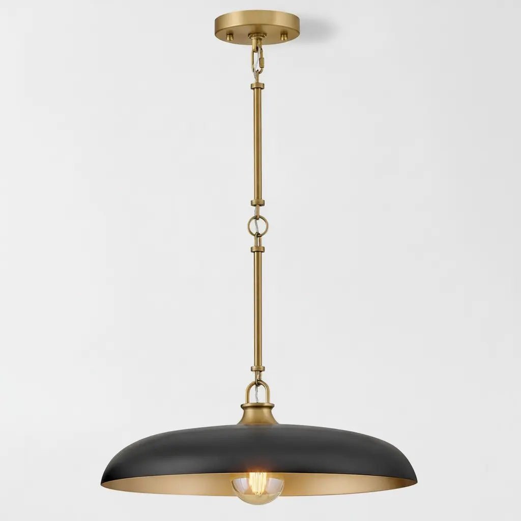 Modern Industrial Disc Metal Pendant Light for Kitchen Island Dining Room Café - Image 21