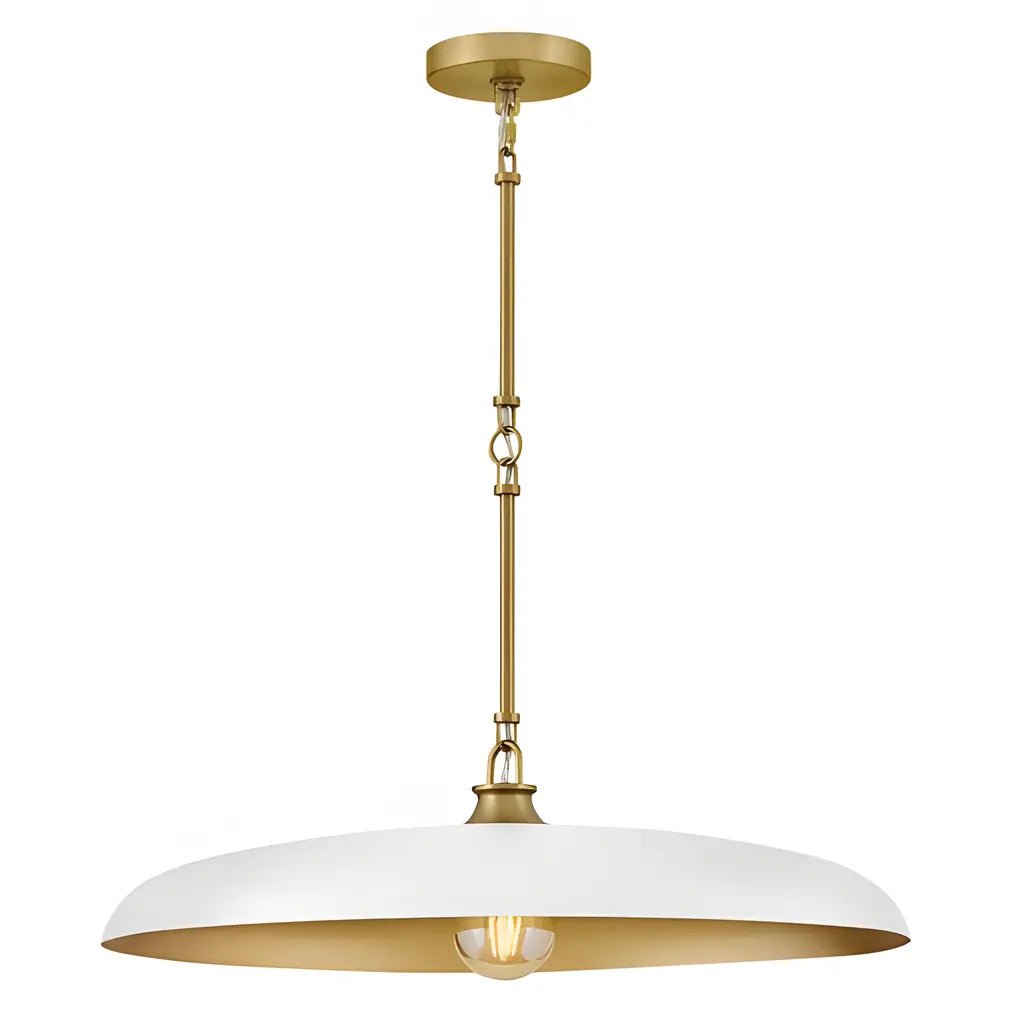 Modern Industrial Disc Metal Pendant Light for Kitchen Island Dining Room Café - Image 26