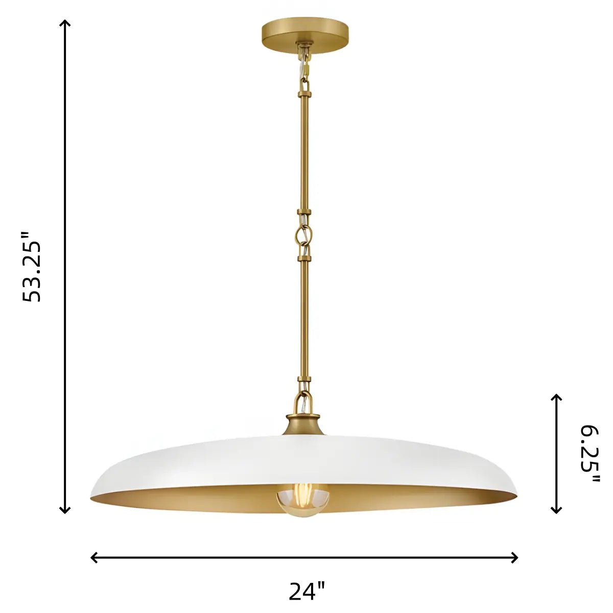 Modern Industrial Disc Metal Pendant Light for Kitchen Island Dining Room Café - Image 32