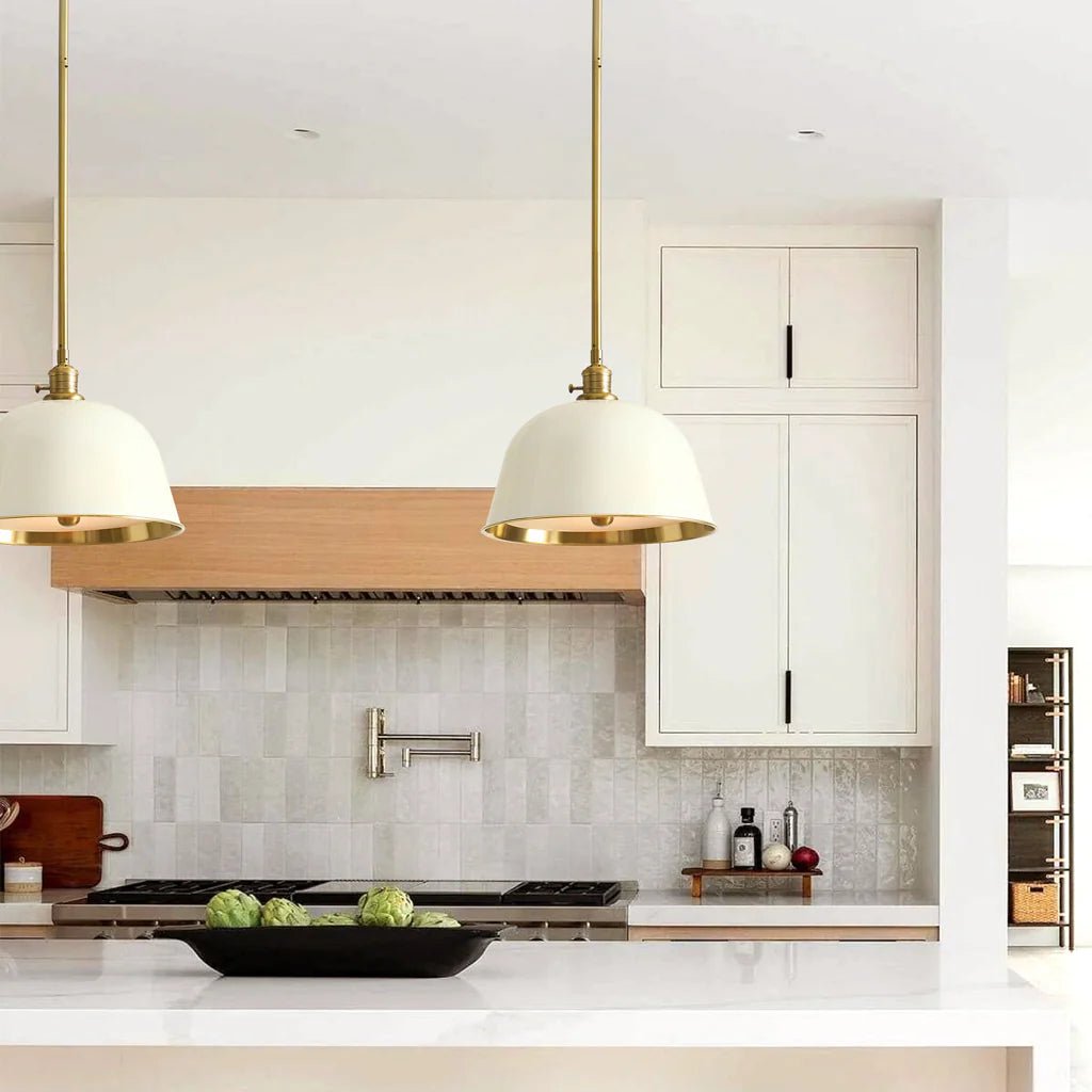 Modern Metal Bell Pendant Light for Kitchen Dining Room Farmhouse Workspace - Image 10