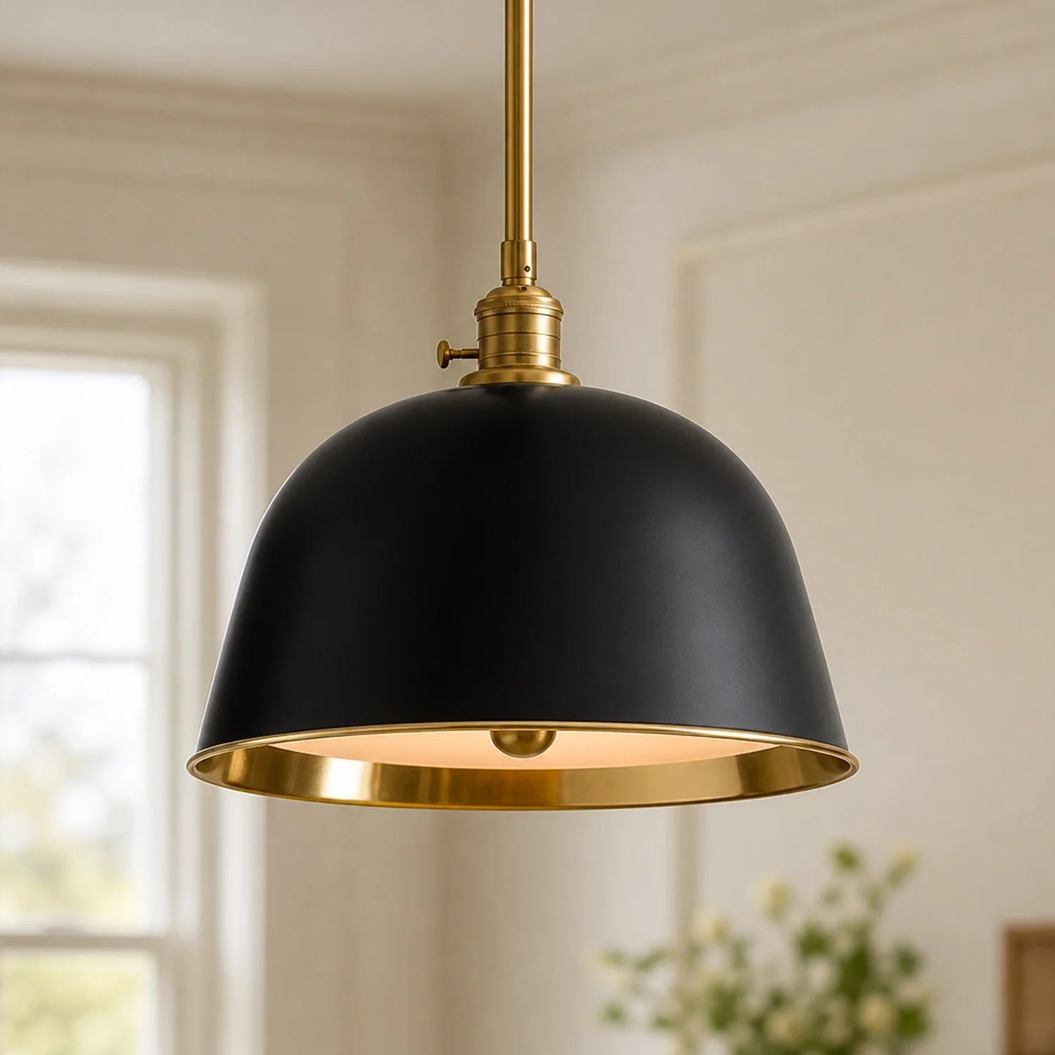 Modern Metal Bell Pendant Light for Kitchen Dining Room Farmhouse Workspace - Image 4