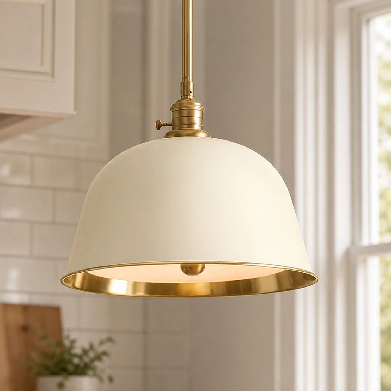 Modern Metal Bell Pendant Light for Kitchen Dining Room Farmhouse Workspace - Image 5