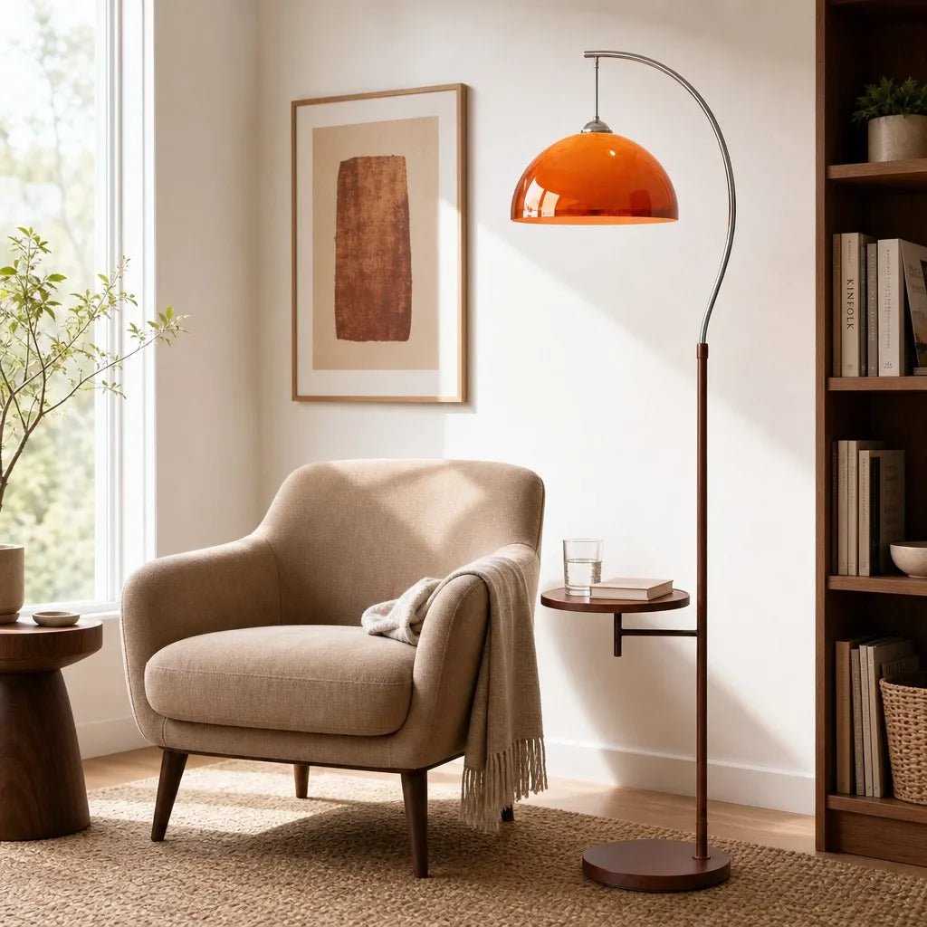 Modern Acrylic Dome Floor Light for Living Room Bedroom Reading Room Lounge