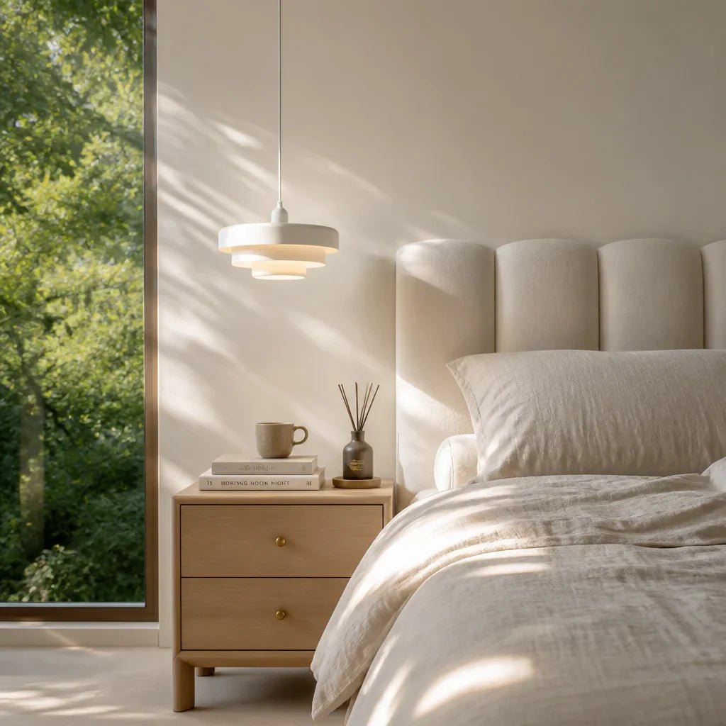 Scandinavian Triple Layer Disc Pendant Light for Kitchen Dining Room Studio - Image 10