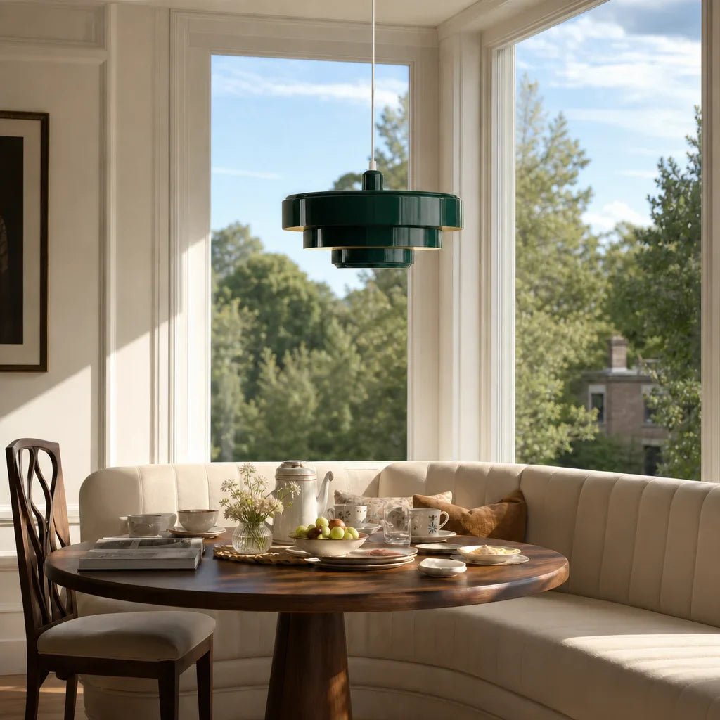 Scandinavian Triple Layer Disc Pendant Light for Kitchen Dining Room Studio - Image 11