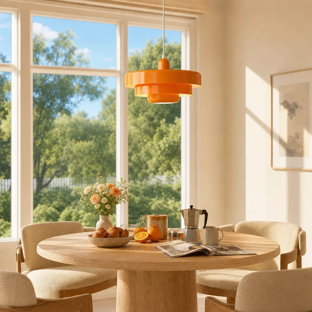 Scandinavian Triple Layer Disc Pendant Light for Kitchen Dining Room Studio - Image 15