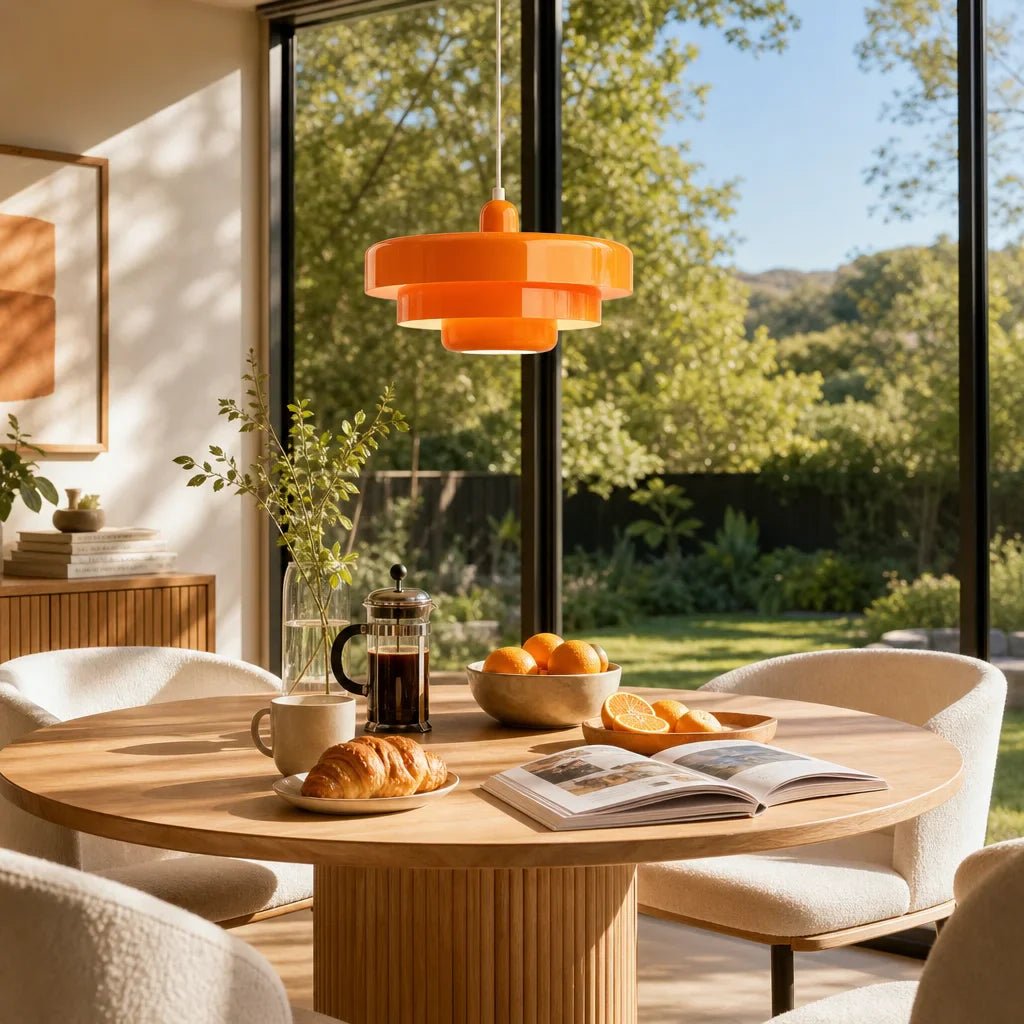 Scandinavian Triple Layer Disc Pendant Light for Kitchen Dining Room Studio - Image 17