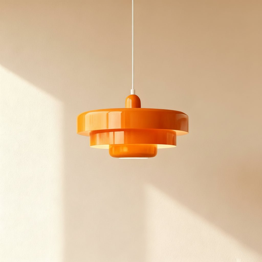 Scandinavian Triple Layer Disc Pendant Light for Kitchen Dining Room Studio - Image 2