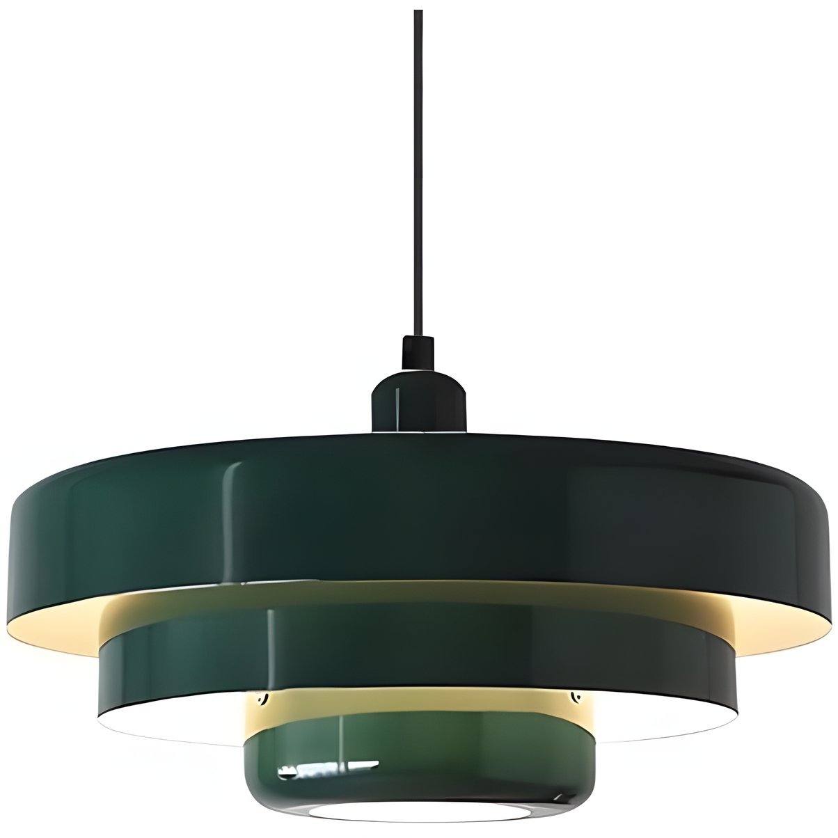 Scandinavian Triple Layer Disc Pendant Light for Kitchen Dining Room Studio - Image 28
