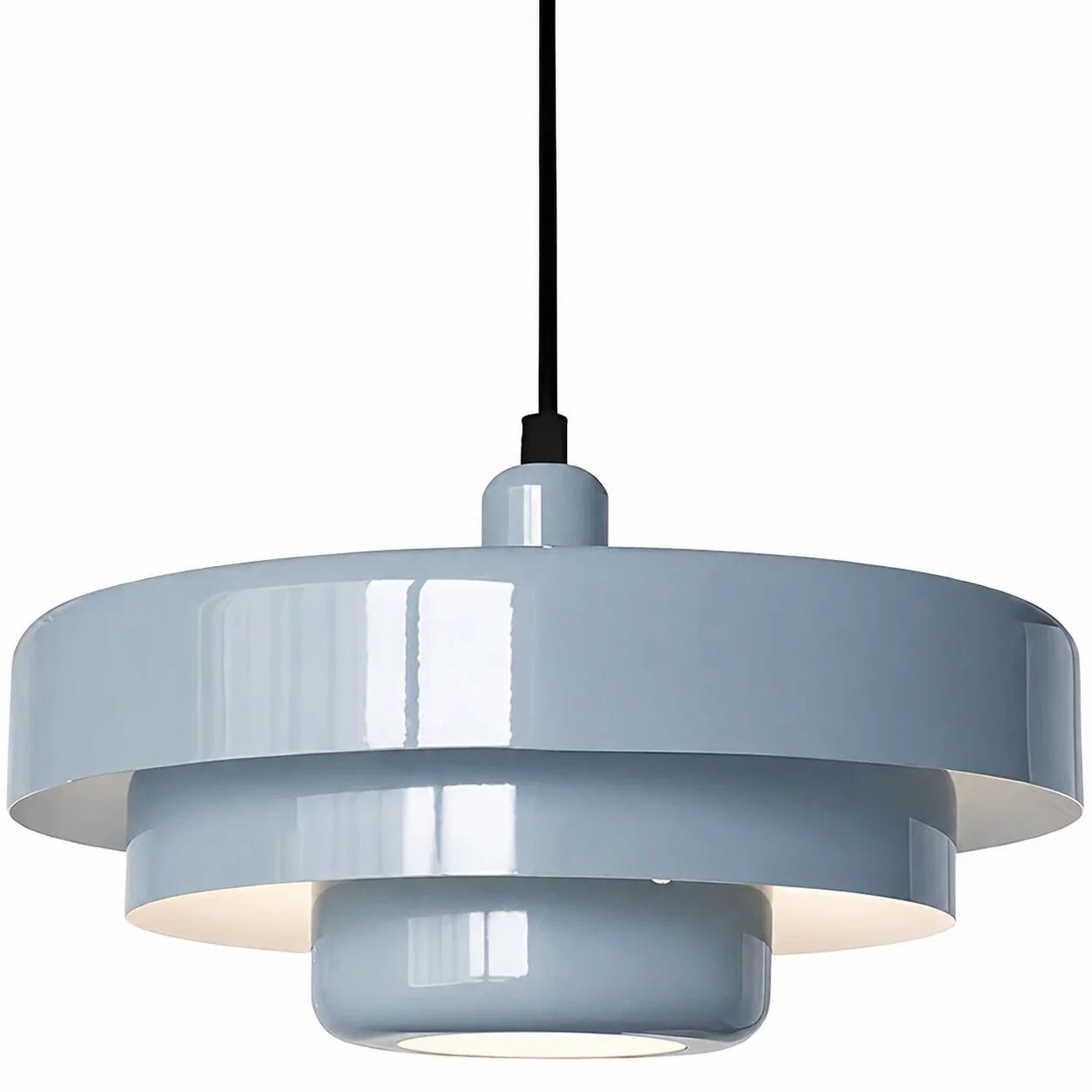 Scandinavian Triple Layer Disc Pendant Light for Kitchen Dining Room Studio - Image 34