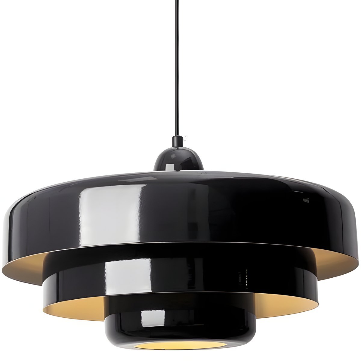 Scandinavian Triple Layer Disc Pendant Light for Kitchen Dining Room Studio - Image 35