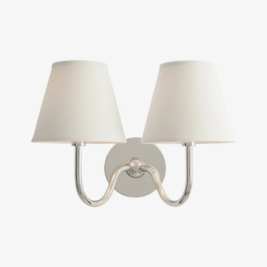 Traditional Pleated Fabric Wall Sconce for Bedroom Hallway Reading Room Living Room - Image 29