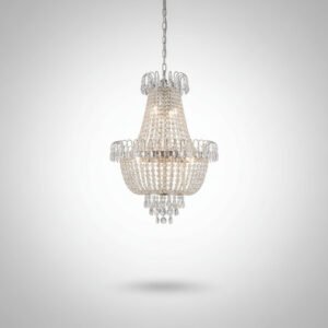 Large Gold Crystal Chandelier Modern Ceiling Light Fixture for Living Room Dining Room Hallway Bedroom